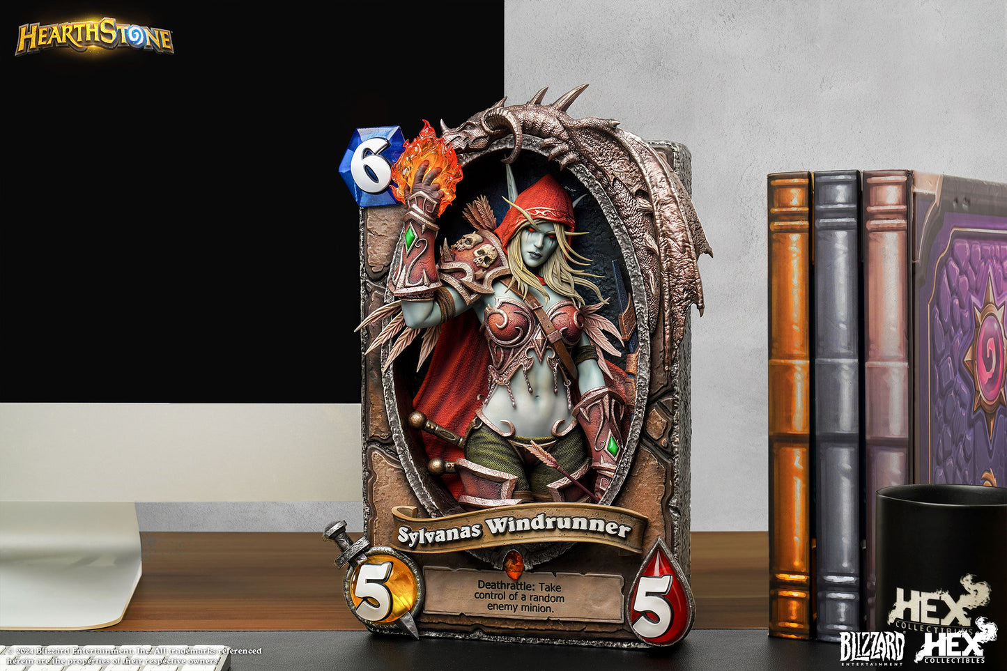 PRE-ORDER Sylvanas Windrunner 3D Art Frame