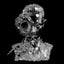 T-1000 ART MASK (LIQUID METAL) Life-Size Bust by PureArts