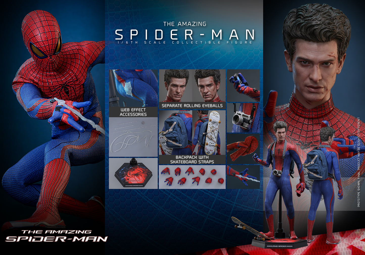 PRE-ORDER The Amazing Spider-Man Sixth Scale Figure