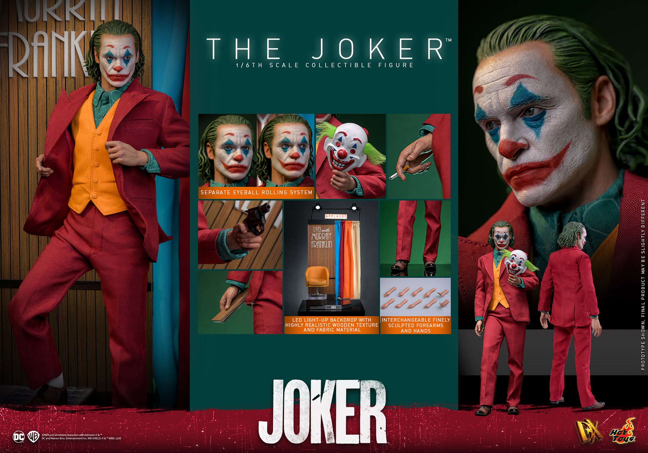 joker dザファーストillusion The Joker Sixth Scale Figure Hot Toys – Replay Toys LLC