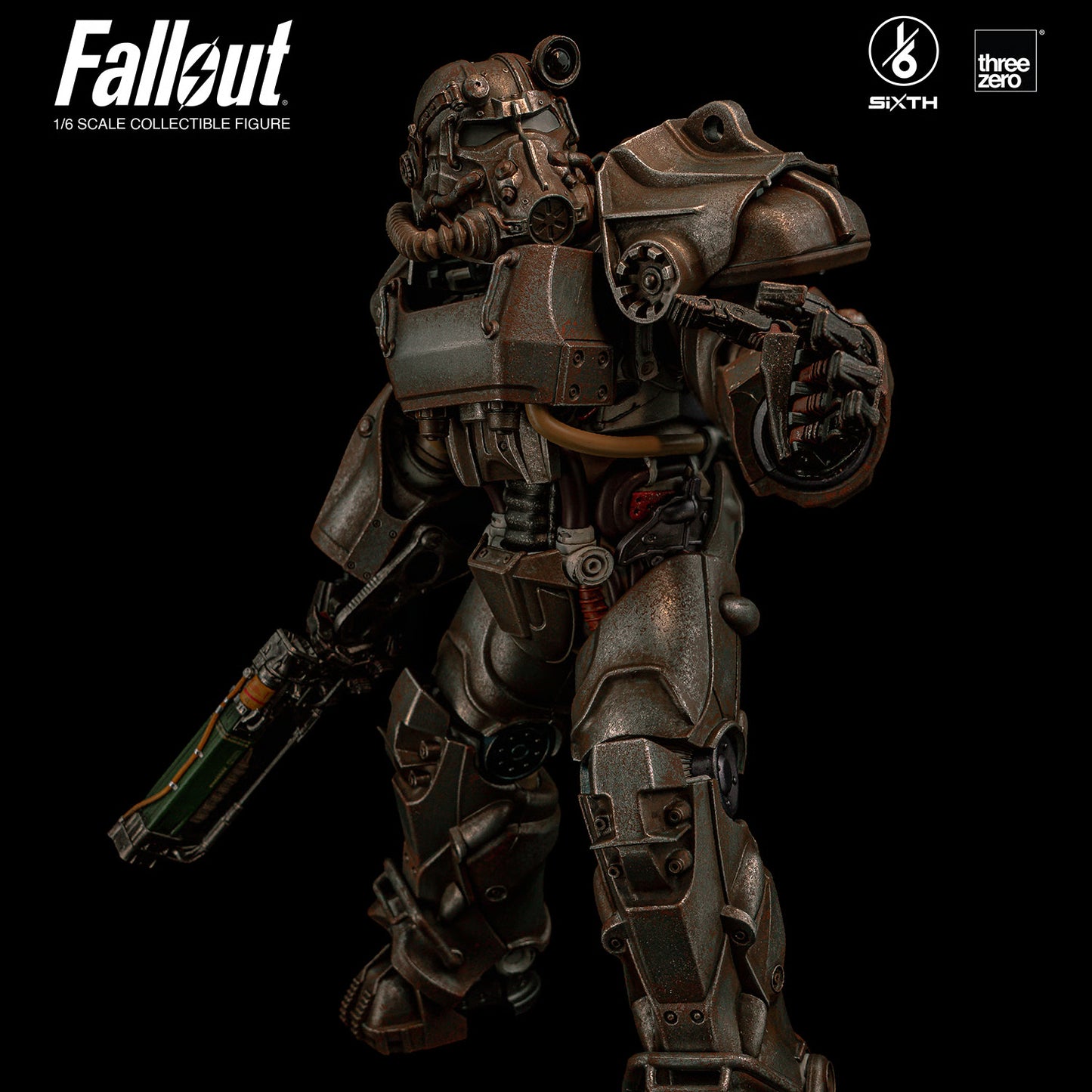 PRE-ORDER Threezero Fallout T-60 Rust Power Armor Sixth Scale Figure