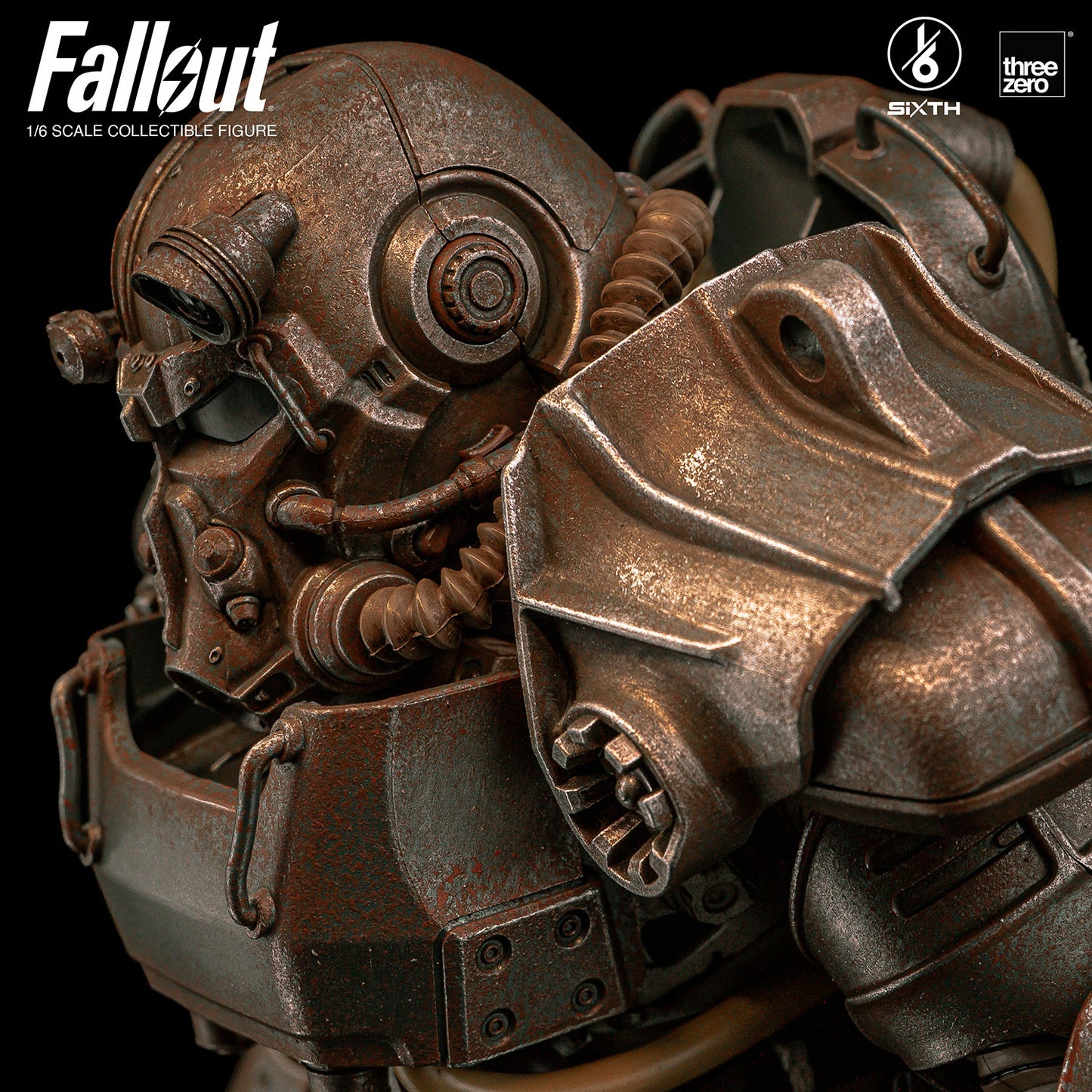 PRE-ORDER Threezero Fallout T-60 Rust Power Armor Sixth Scale Figure