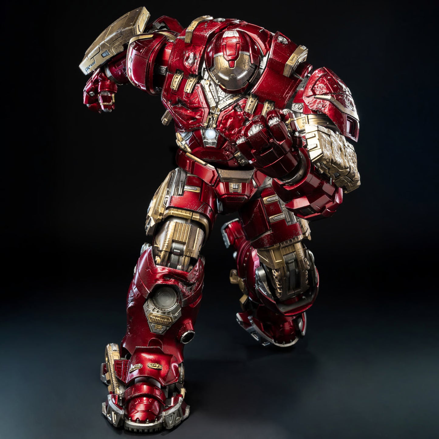 PRE-ORDER Threezero Deluxe Iron Man Mark 44 Hulkbuster Battle Damaged
