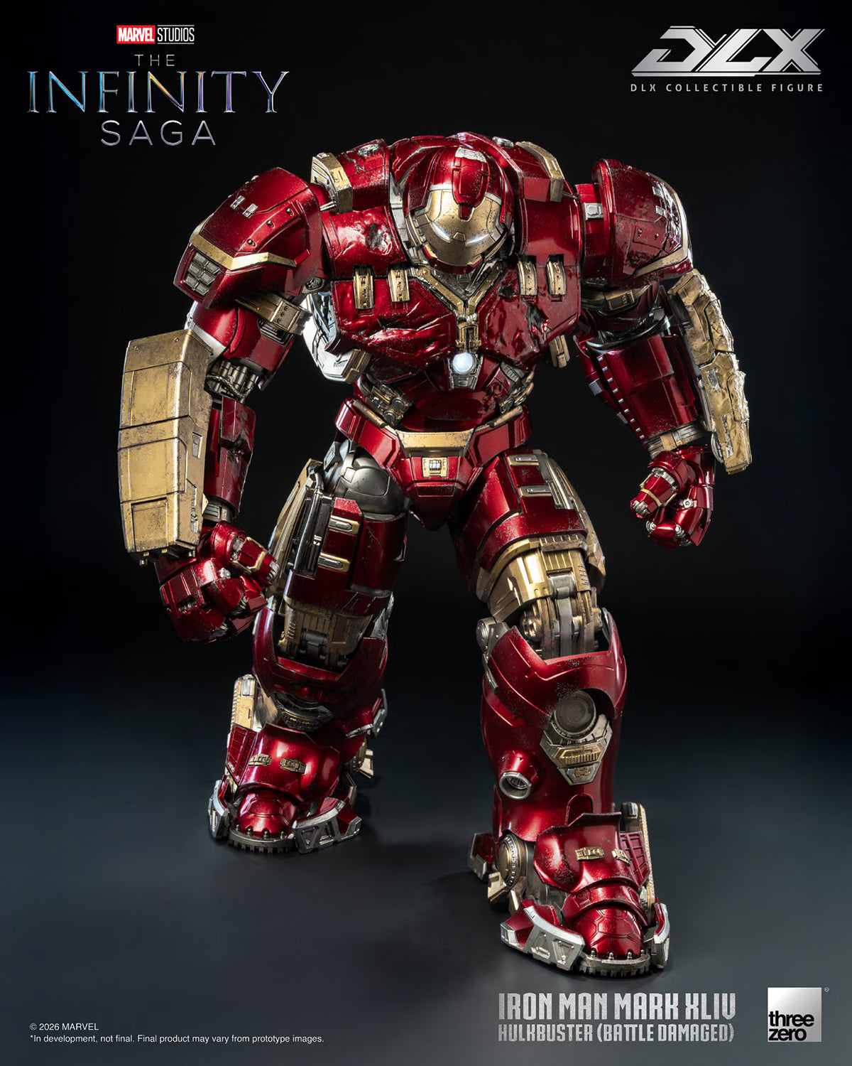 PRE-ORDER Threezero Deluxe Iron Man Mark 44 Hulkbuster Battle Damaged