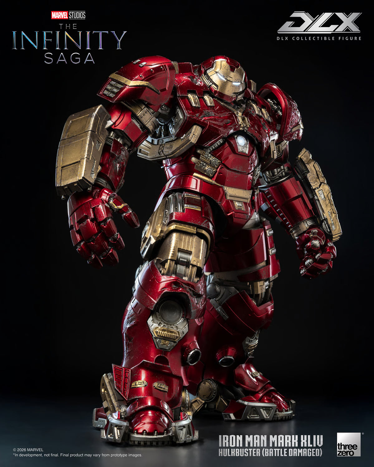 PRE-ORDER Threezero Deluxe Iron Man Mark 44 Hulkbuster Battle Damaged