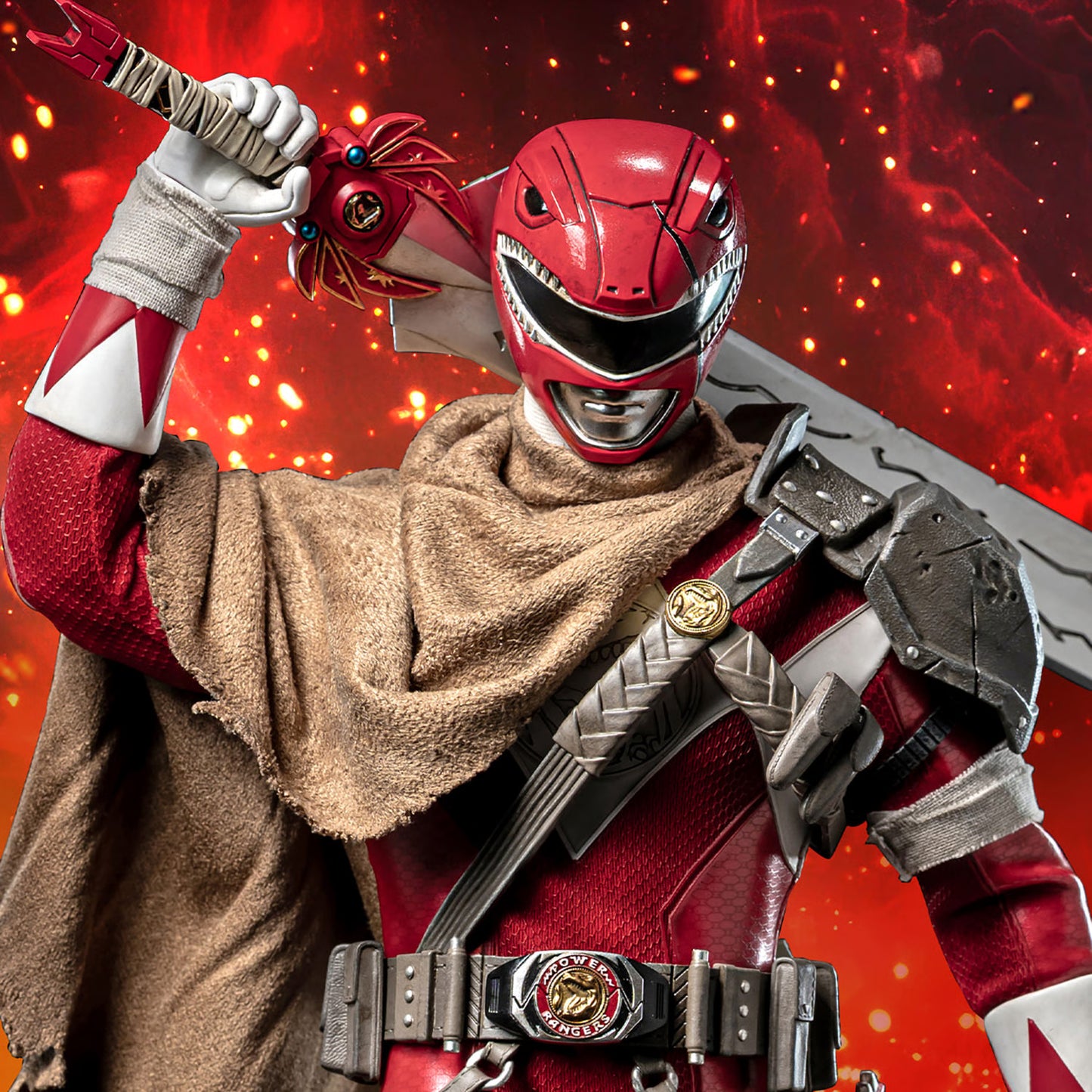 PRE-ORDER Hot Toys Power Rangers Red Power Ranger Sixth Scale Figure