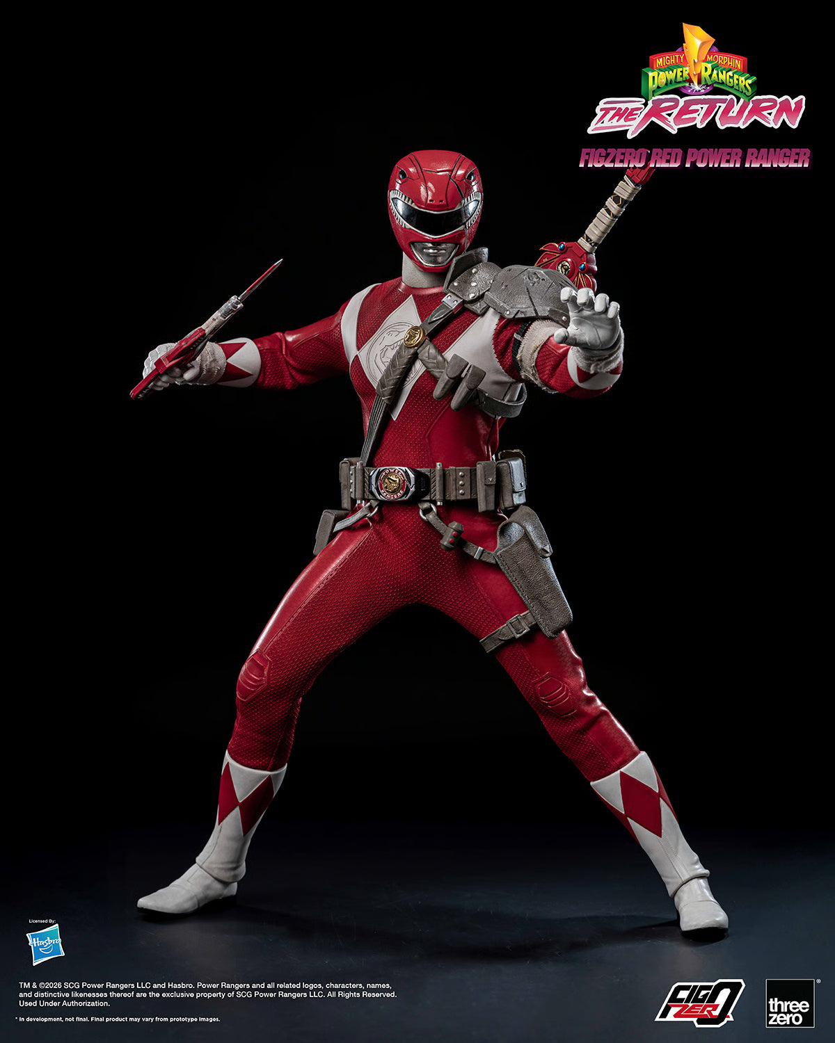 PRE-ORDER Hot Toys Power Rangers Red Power Ranger Sixth Scale Figure