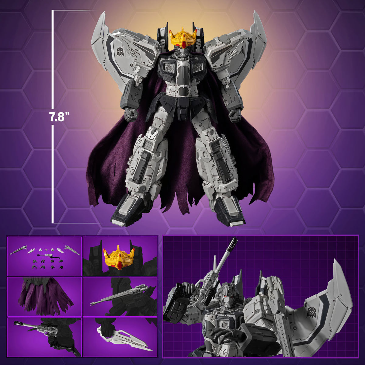 PRE-ORDER Fallen Coronation Starscream (1986 Movie Edition) MDLX