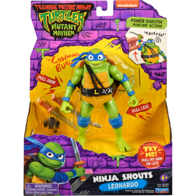 Teenage Mutant Ninja Turtles: Mutant Mayhem: Leonardo: Action Figure with Audio