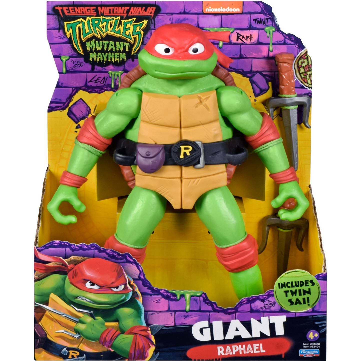 Teenage Mutant Ninja Turtles: Mutant Mayhem: Raphael: Big Size Action Figure