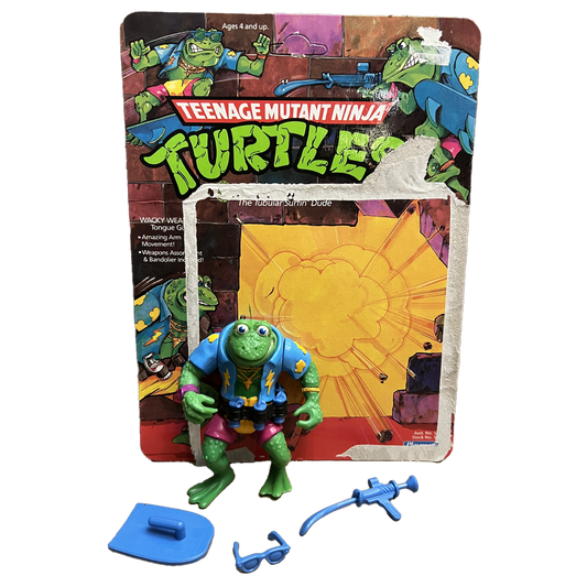 TMNT 1989 Genghis Frog Action Figure Teenage Mutant Ninja Turtles Playmates