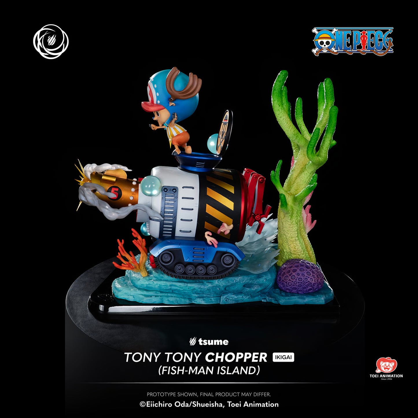 PRE-ORDER Tsume One Piece Tony Tony Chopper (Fish-Man Island) Ikigai 1:6 Scale Statue