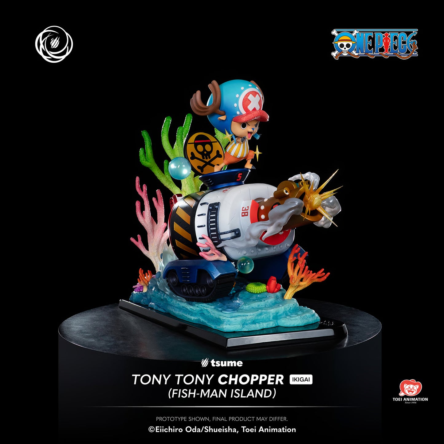 PRE-ORDER Tsume One Piece Tony Tony Chopper (Fish-Man Island) Ikigai 1:6 Scale Statue