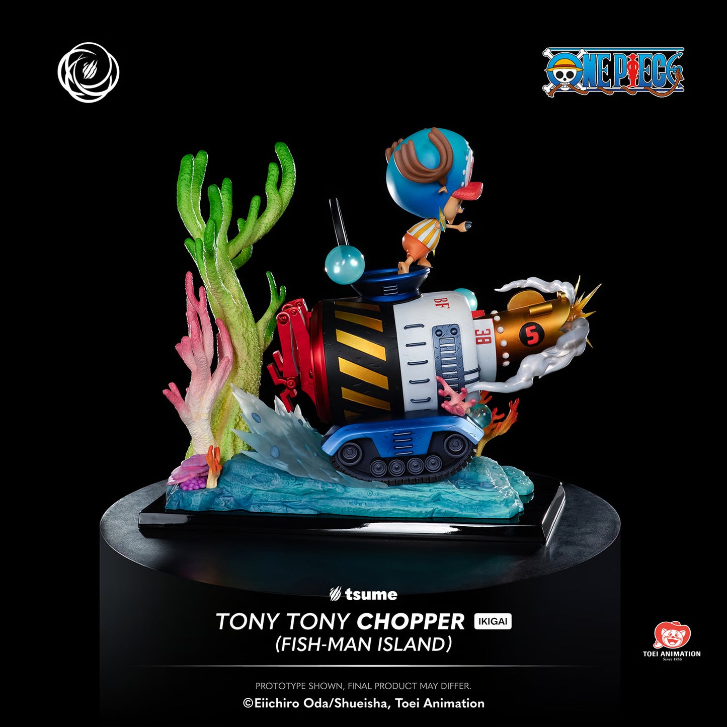 PRE-ORDER Tsume One Piece Tony Tony Chopper (Fish-Man Island) Ikigai 1:6 Scale Statue