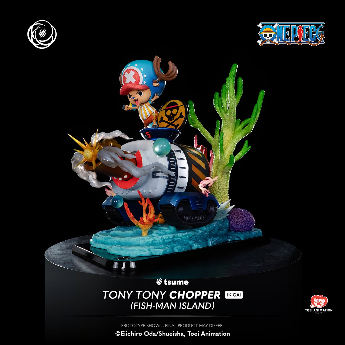 PRE-ORDER Tsume One Piece Tony Tony Chopper (Fish-Man Island) Ikigai 1:6 Scale Statue