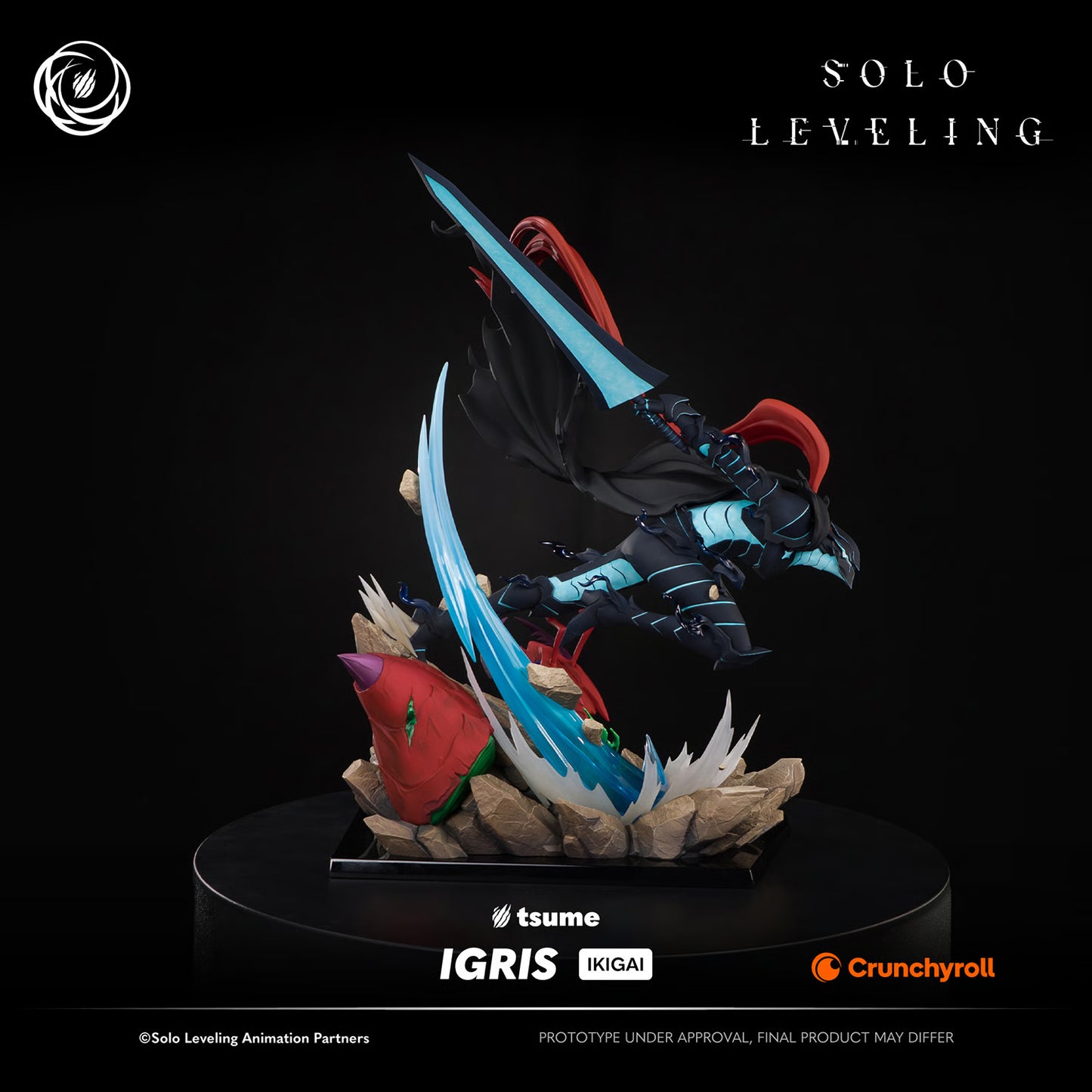 PRE-ORDER Tsume Art Solo Leveling Igris 1/6 Scale Statue