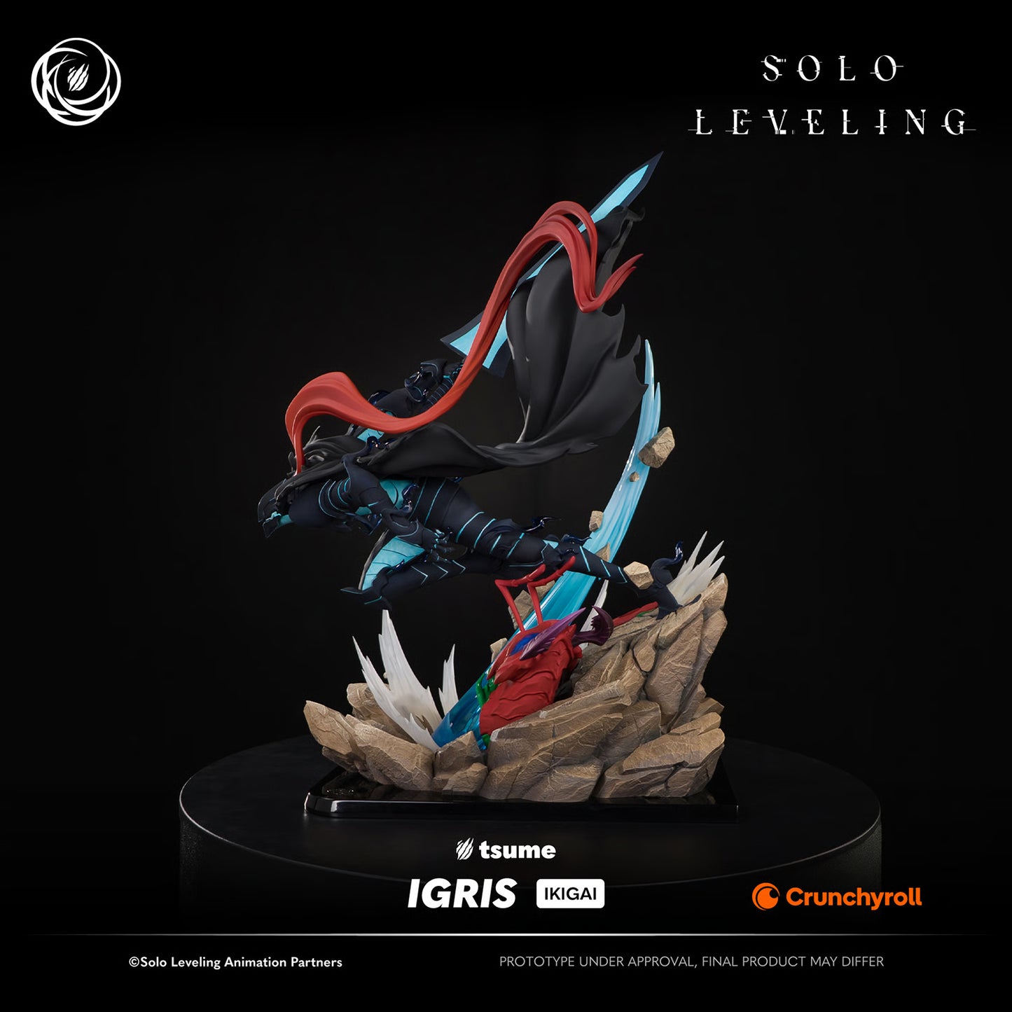 PRE-ORDER Tsume Art Solo Leveling Igris 1/6 Scale Statue