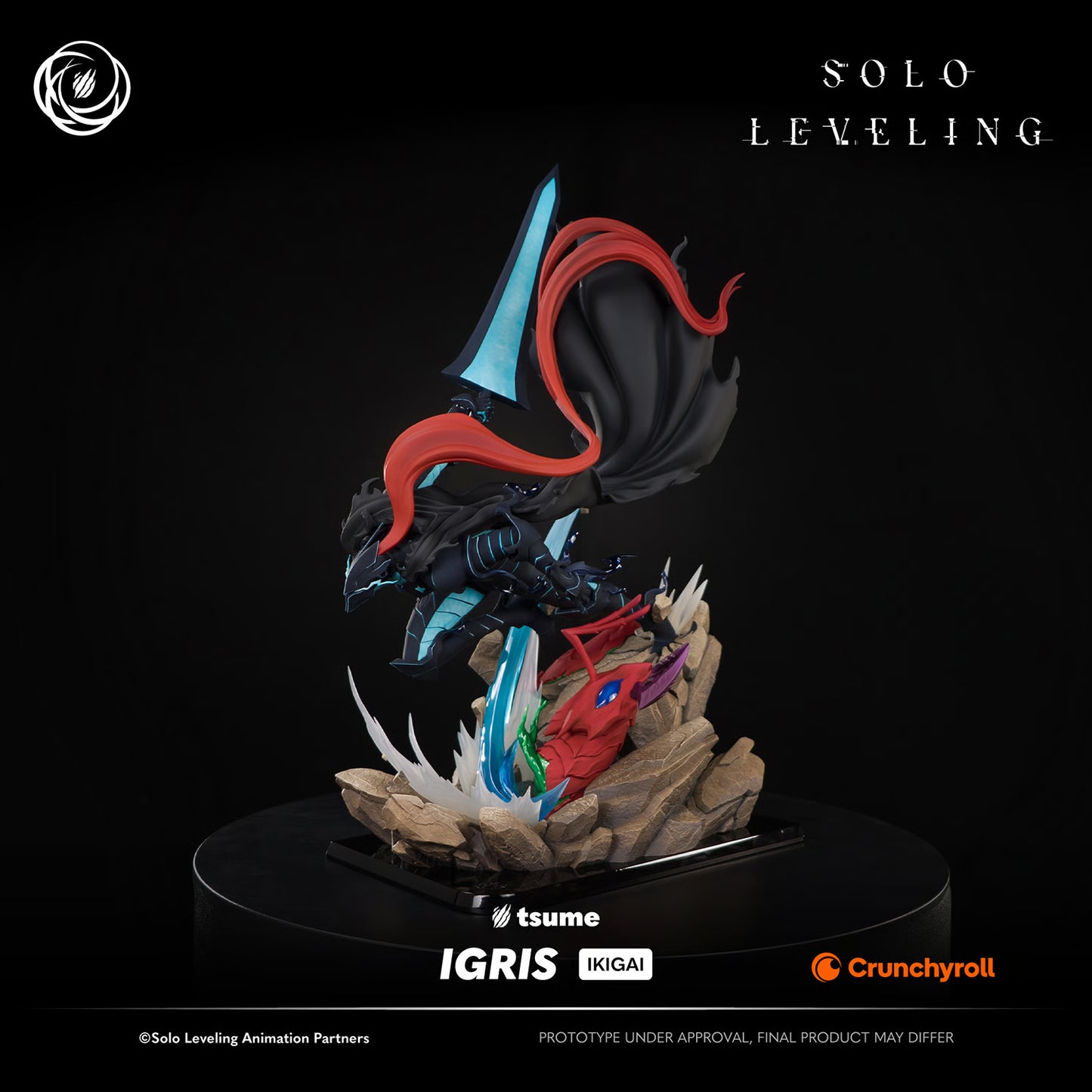 PRE-ORDER Tsume Art Solo Leveling Igris 1/6 Scale Statue