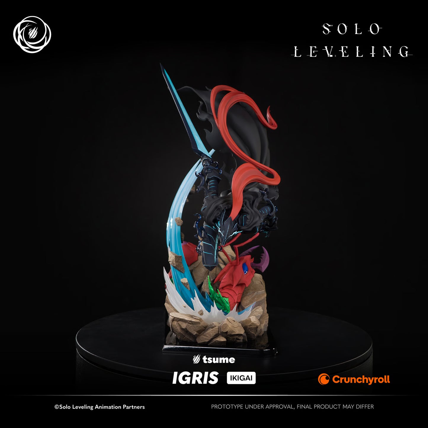 PRE-ORDER Tsume Art Solo Leveling Igris 1/6 Scale Statue