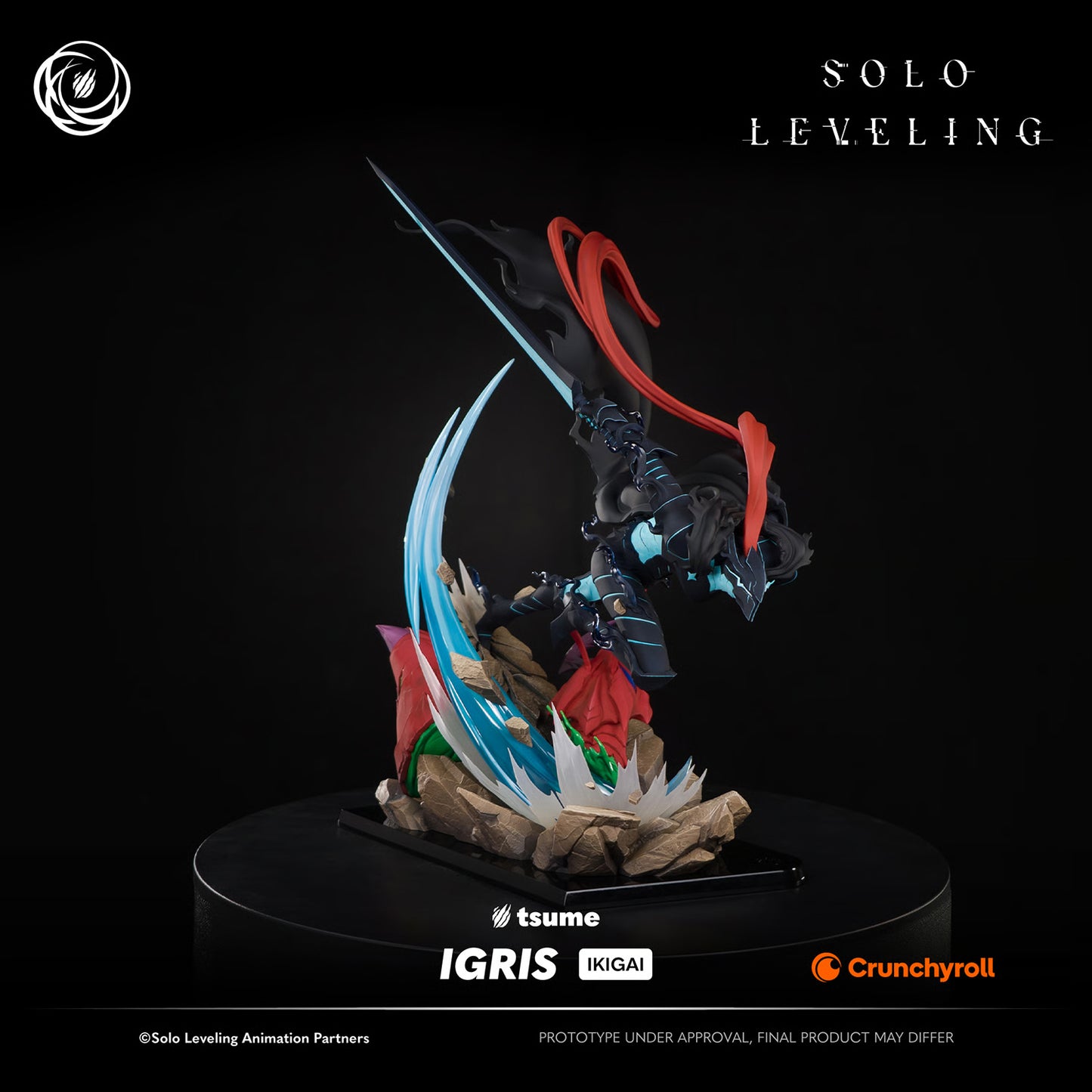 PRE-ORDER Tsume Art Solo Leveling Igris 1/6 Scale Statue