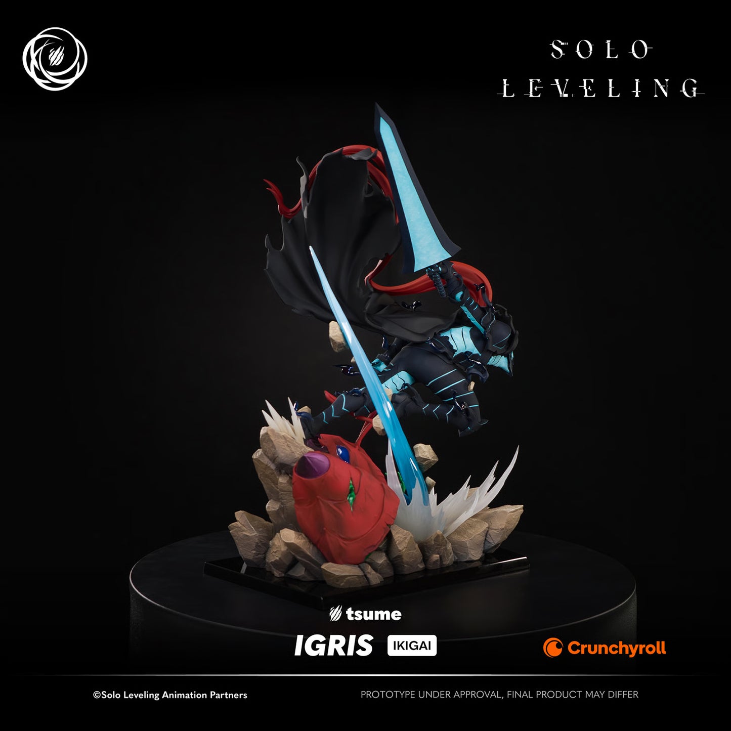 PRE-ORDER Tsume Art Solo Leveling Igris 1/6 Scale Statue