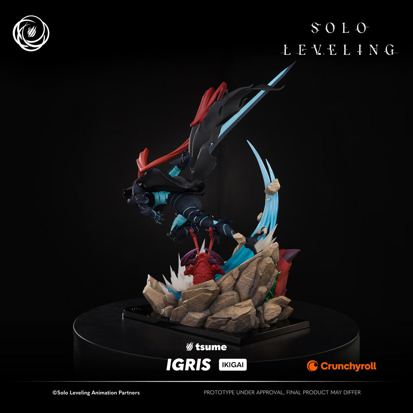 PRE-ORDER Tsume Art Solo Leveling Igris 1/6 Scale Statue