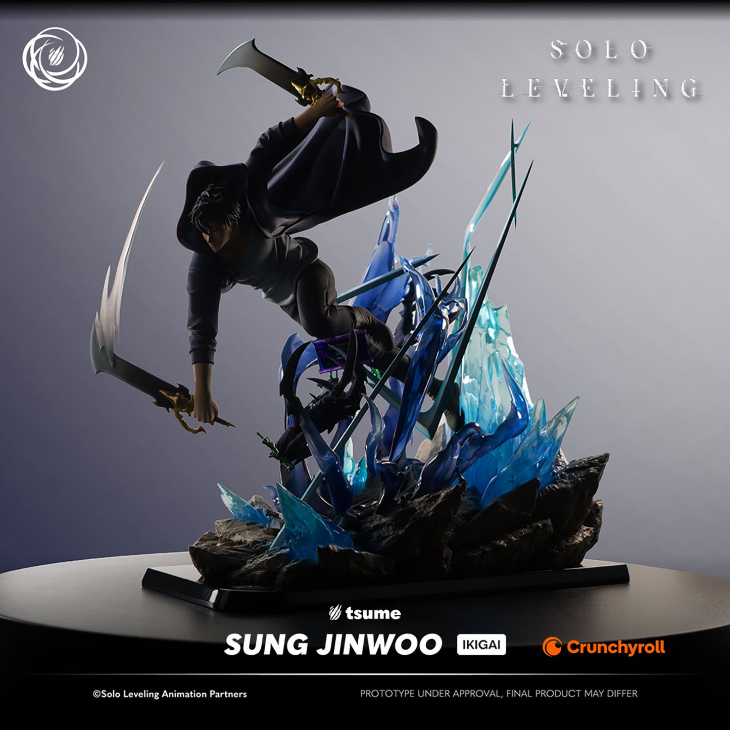 PRE-ORDER Tsume Art Solo Leveling Sung Jinwoo 1/6th Scale Statue