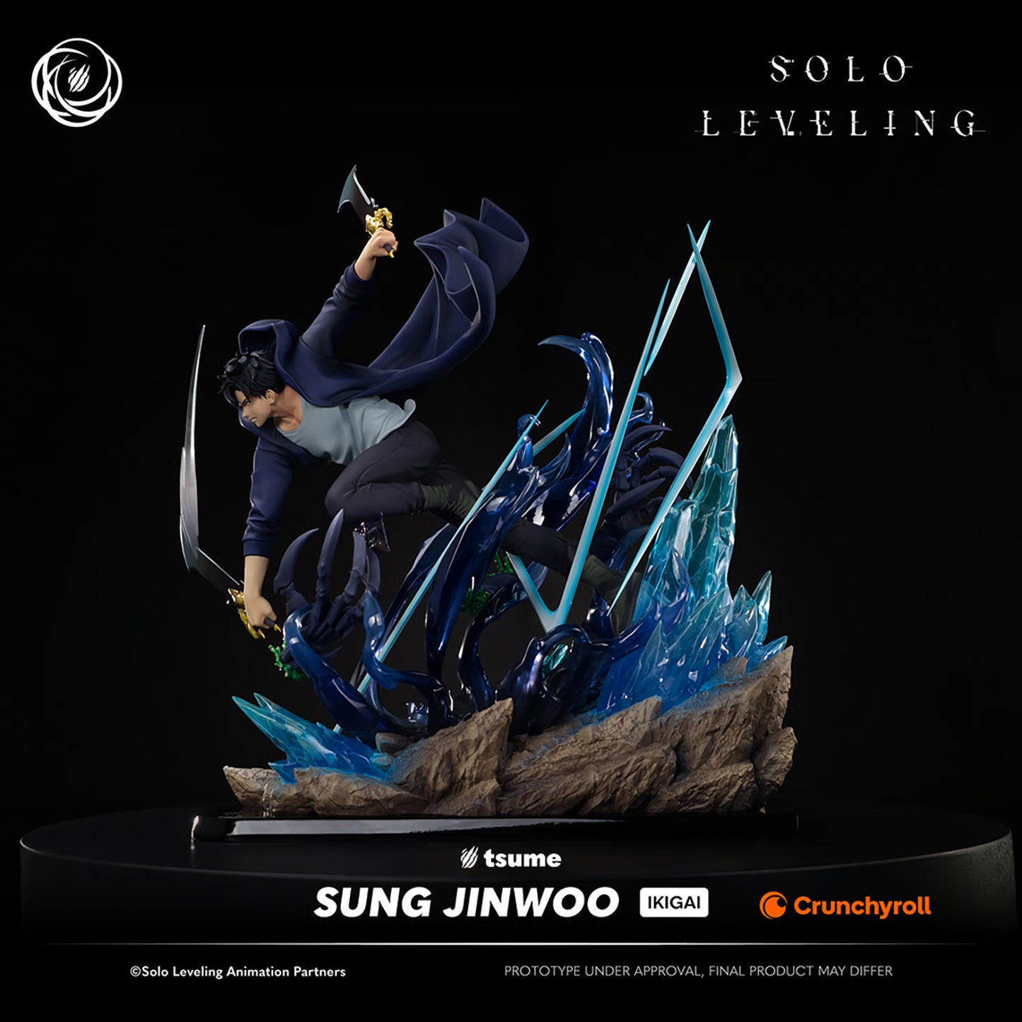 PRE-ORDER Tsume Art Solo Leveling Sung Jinwoo 1/6th Scale Statue