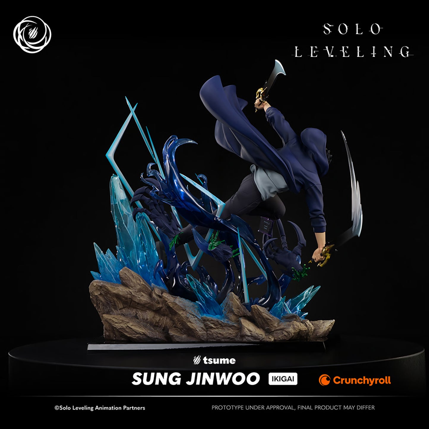 PRE-ORDER Tsume Art Solo Leveling Sung Jinwoo 1/6th Scale Statue