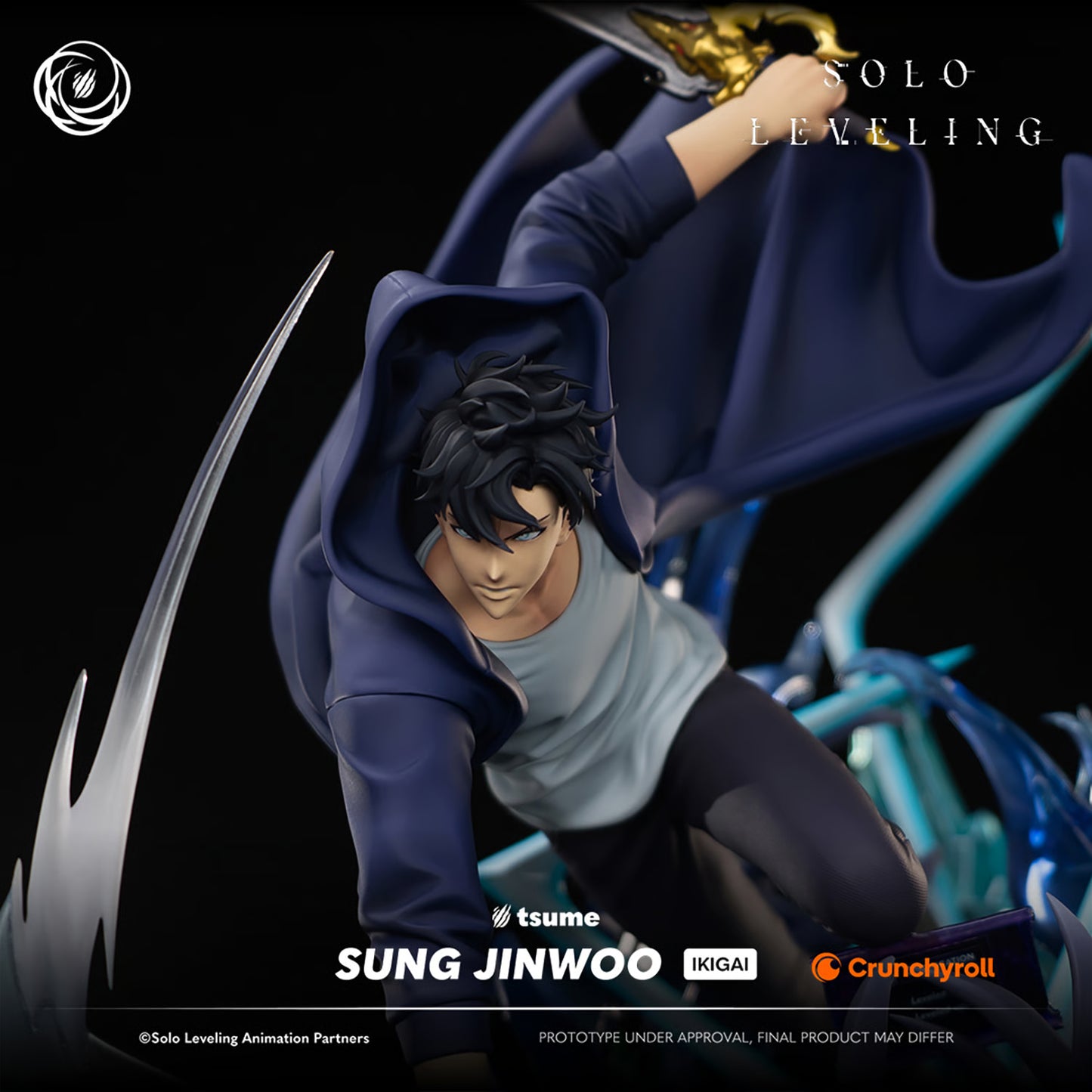 PRE-ORDER Tsume Art Solo Leveling Sung Jinwoo 1/6th Scale Statue
