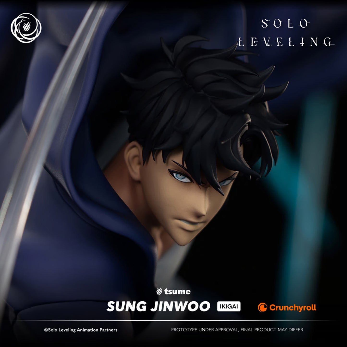 PRE-ORDER Tsume Art Solo Leveling Sung Jinwoo 1/6th Scale Statue