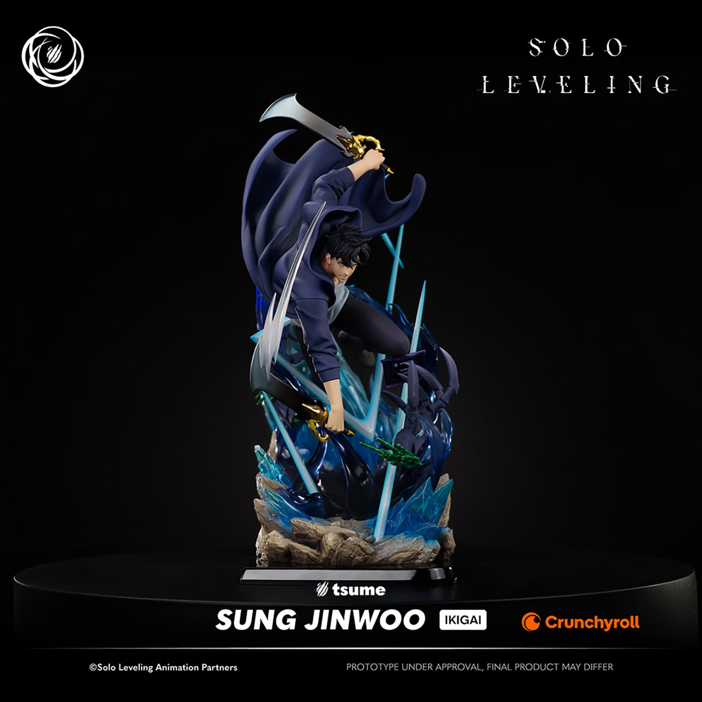 PRE-ORDER Tsume Art Solo Leveling Sung Jinwoo 1/6th Scale Statue