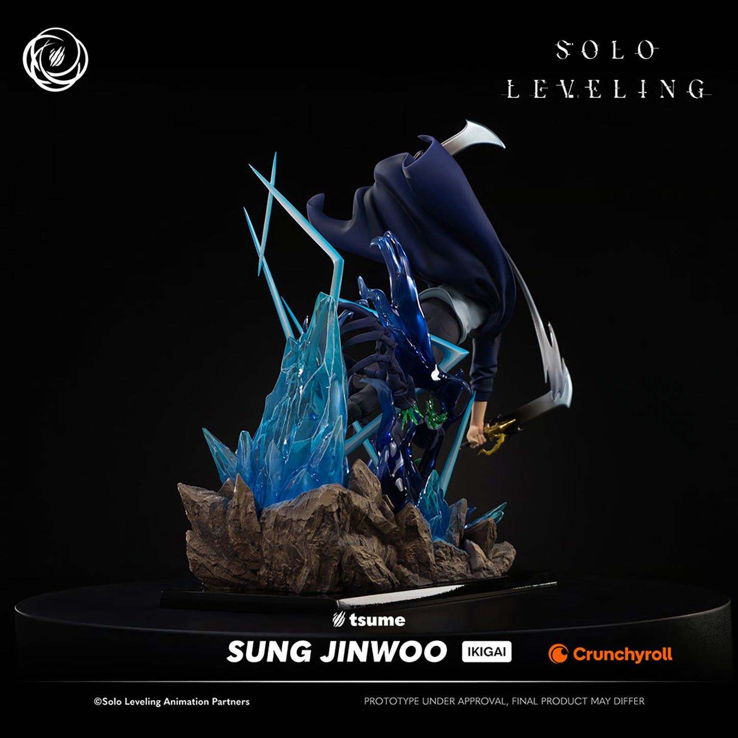 PRE-ORDER Tsume Art Solo Leveling Sung Jinwoo 1/6th Scale Statue