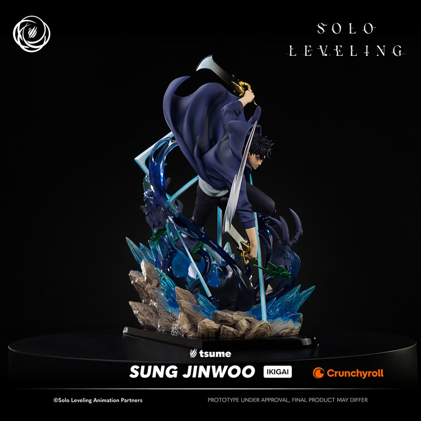 PRE-ORDER Tsume Art Solo Leveling Sung Jinwoo 1/6th Scale Statue