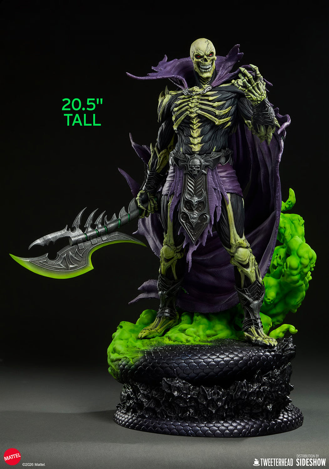 PRE-ORDER Masters of the Universe Scare Glow Legends Statue
