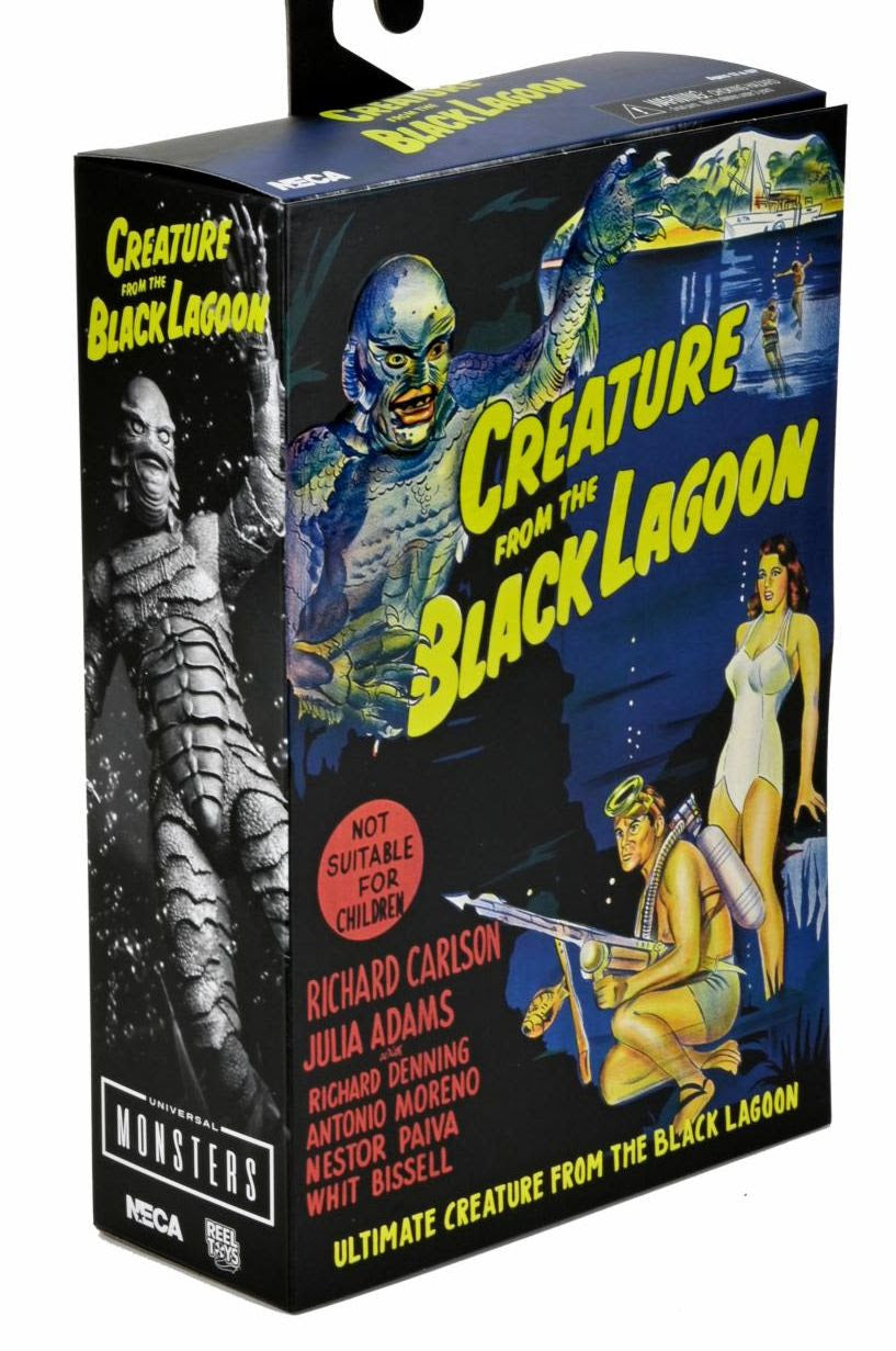 Universal Monsters Ultimate Creature from the Black Lagoon Figure (B&W)