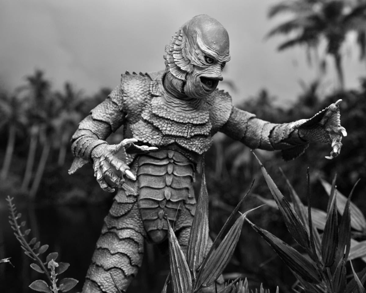 Universal Monsters Ultimate Creature from the Black Lagoon Figure (B&W)