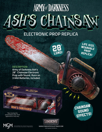 Ash's Chainsaw Electronic Prop Replica