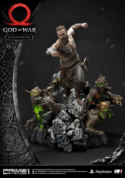 PRE-ORDER God of War Baldur & Broods Statue