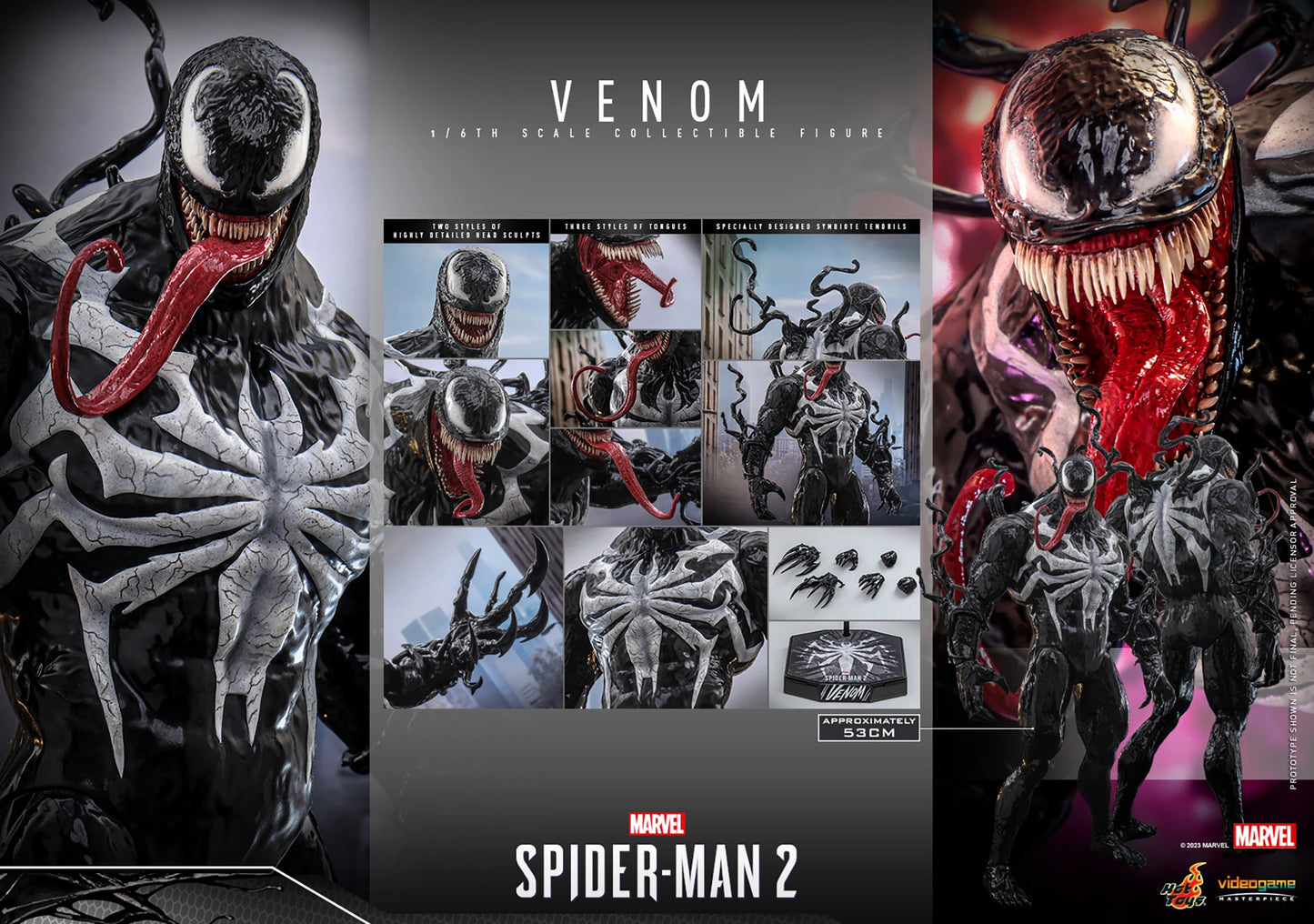 VENOM Sixth Scale Figure by Hot Toys