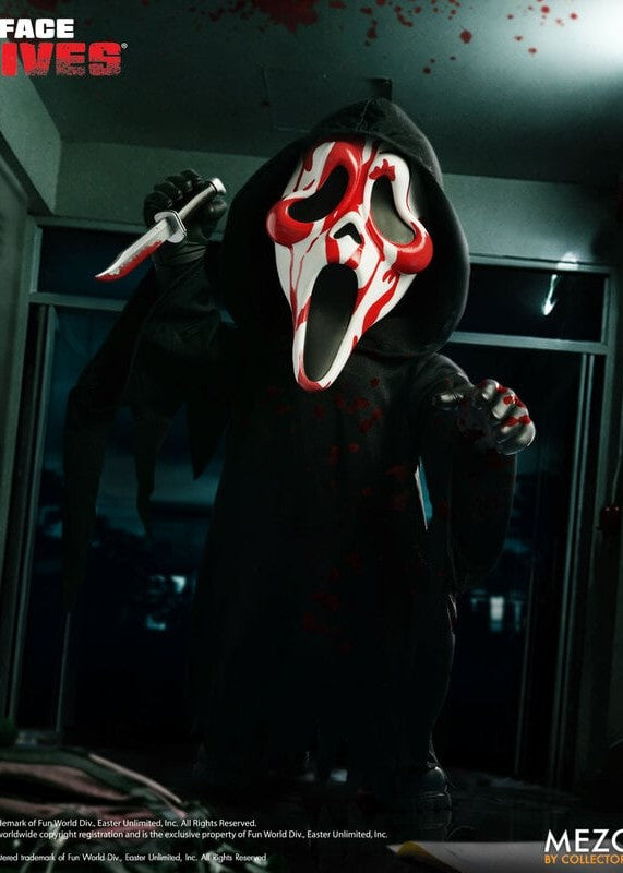 PRE-ORDER Mezco MDS Mega Scale Bloody Ghost Face 15-Inch Figure