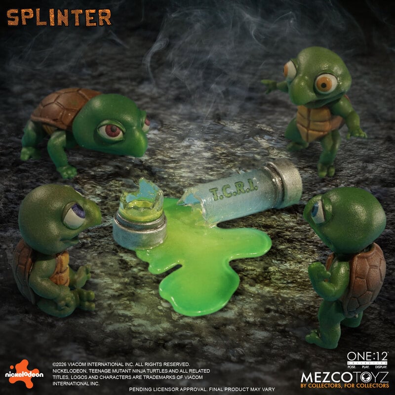 PRE-ORDER Mezco One:12 Collective Teenage Mutant Ninja Turtles Splinter