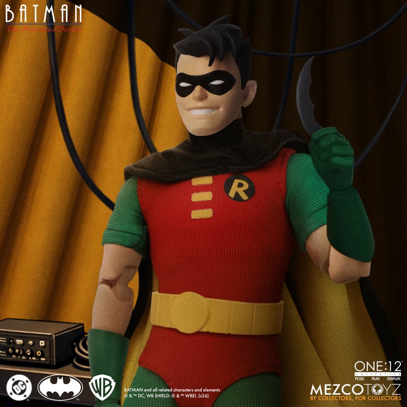 PRE-ORDER Mezco One:12 Collective Batman: The Animated Series Robin Action Figure