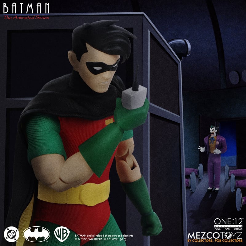 PRE-ORDER Mezco One:12 Collective Batman: The Animated Series Robin Action Figure