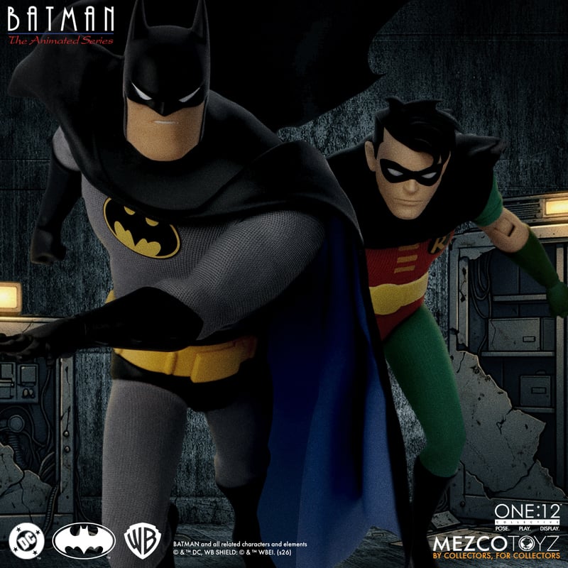 PRE-ORDER Mezco One:12 Collective Batman: The Animated Series Robin Action Figure