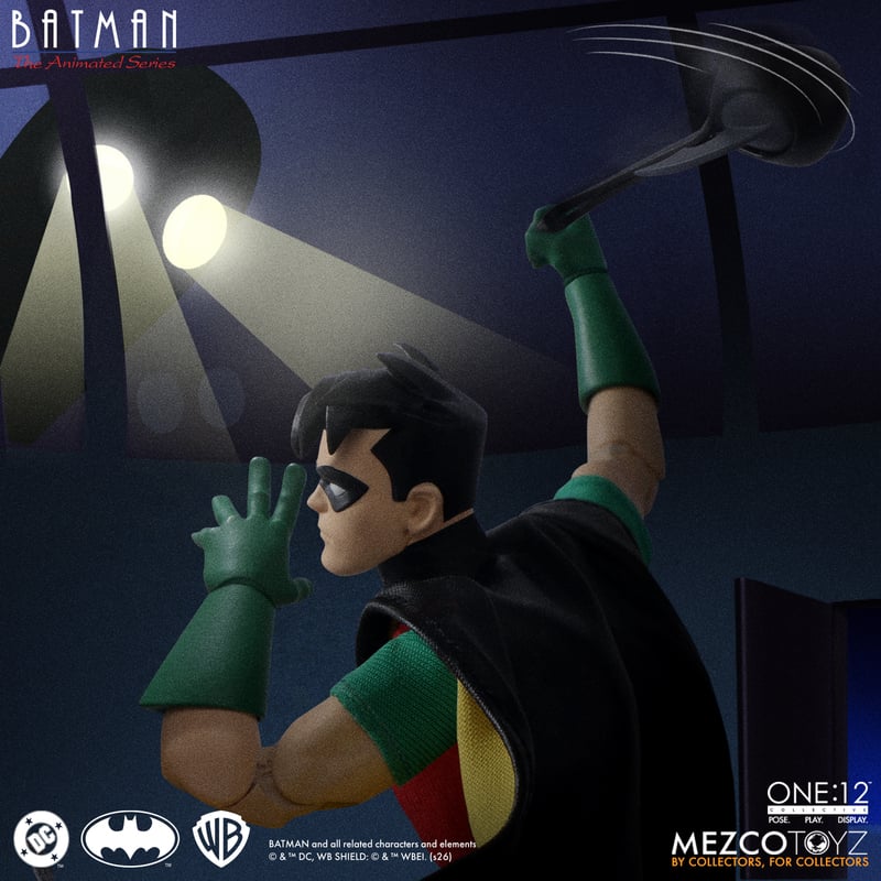 PRE-ORDER Mezco One:12 Collective Batman: The Animated Series Robin Action Figure
