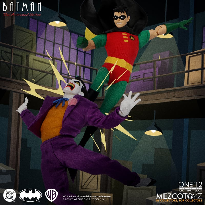PRE-ORDER Mezco One:12 Collective Batman: The Animated Series Robin Action Figure