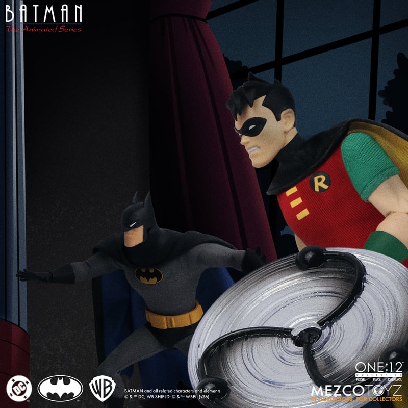 PRE-ORDER Mezco One:12 Collective Batman: The Animated Series Robin Action Figure
