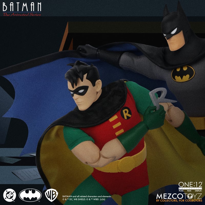 PRE-ORDER Mezco One:12 Collective Batman: The Animated Series Robin Action Figure