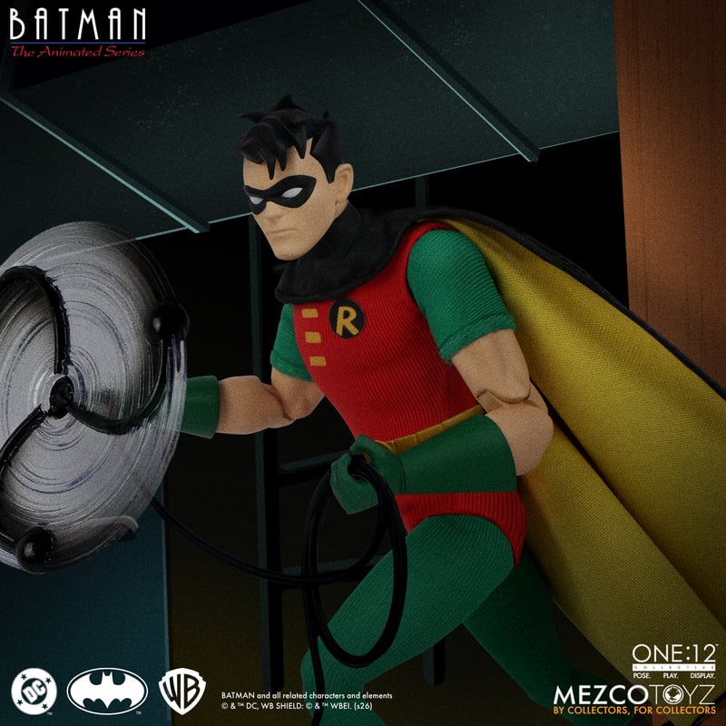 PRE-ORDER Mezco One:12 Collective Batman: The Animated Series Robin Action Figure